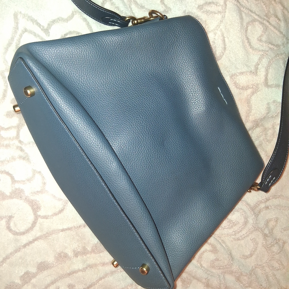 Coach Blue Crossbody Bag - Picture 8 of 10